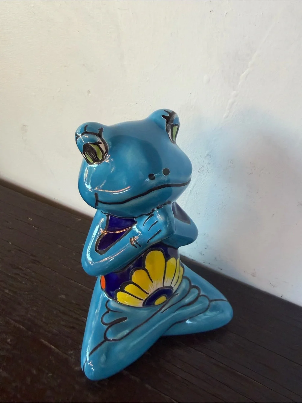 Handmade charming blue